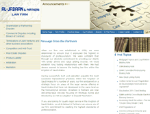Tablet Screenshot of aljadaan.com